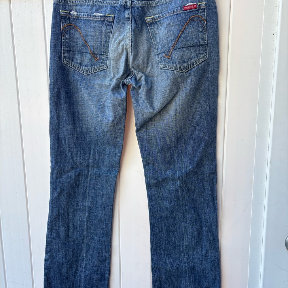 Guess Women's Blue Straight Leg Jeans
